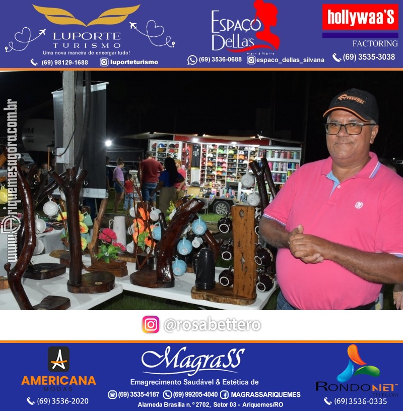 Edição 2025-Abertura GIMA NA PRAÇA DIA e NOITE Evento Social, Cultural e Comercial “GRUPO GILBERTO MIRANDA” Ariquemes-RO