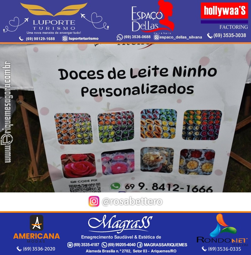 Edição 2025-Abertura GIMA NA PRAÇA DIA e NOITE Evento Social, Cultural e Comercial “GRUPO GILBERTO MIRANDA” Ariquemes-RO