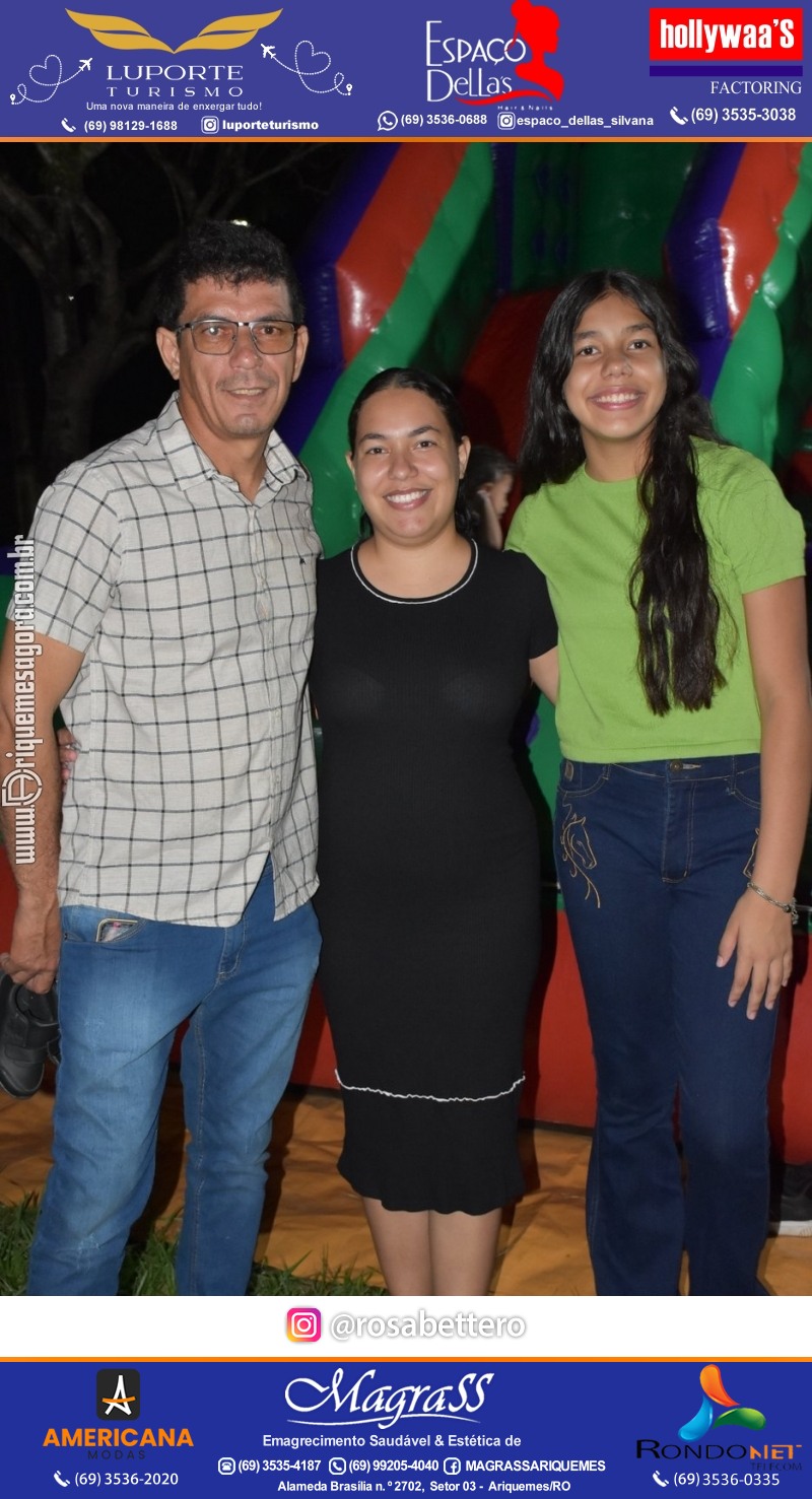 Edição 2025-Abertura GIMA NA PRAÇA DIA e NOITE Evento Social, Cultural e Comercial “GRUPO GILBERTO MIRANDA” Ariquemes-RO