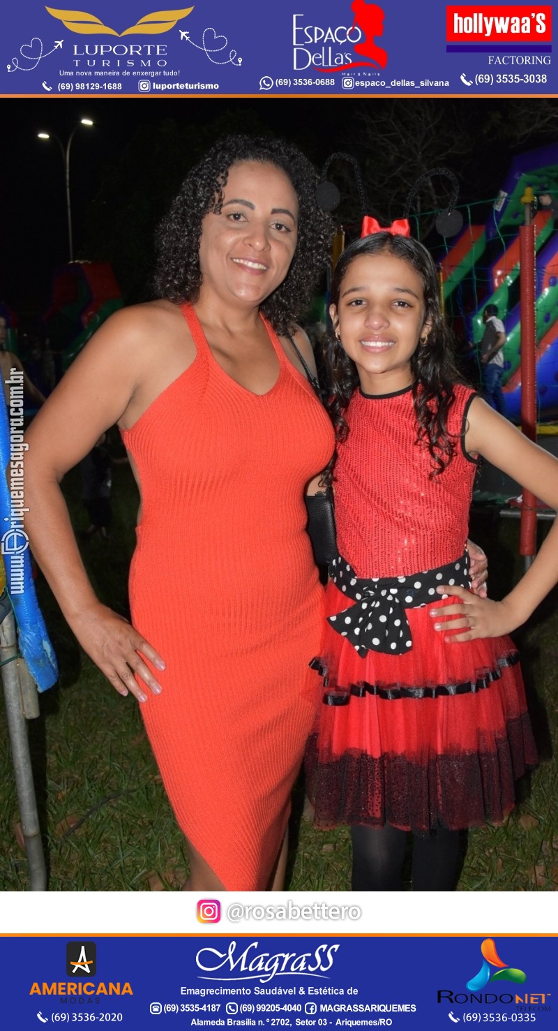 Edição 2025-Abertura GIMA NA PRAÇA DIA e NOITE Evento Social, Cultural e Comercial “GRUPO GILBERTO MIRANDA” Ariquemes-RO