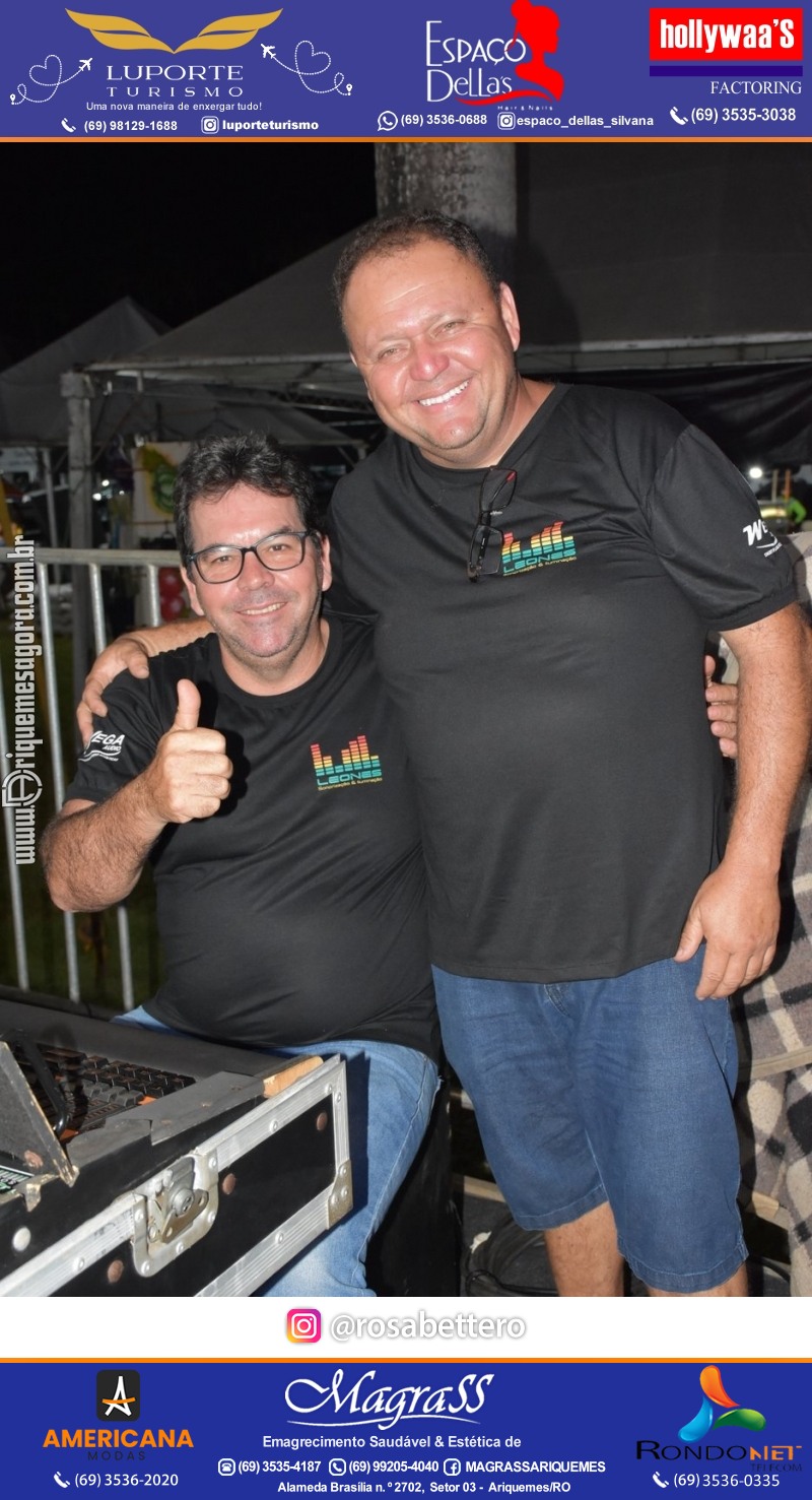 Edição 2025-Abertura GIMA NA PRAÇA DIA e NOITE Evento Social, Cultural e Comercial “GRUPO GILBERTO MIRANDA” Ariquemes-RO