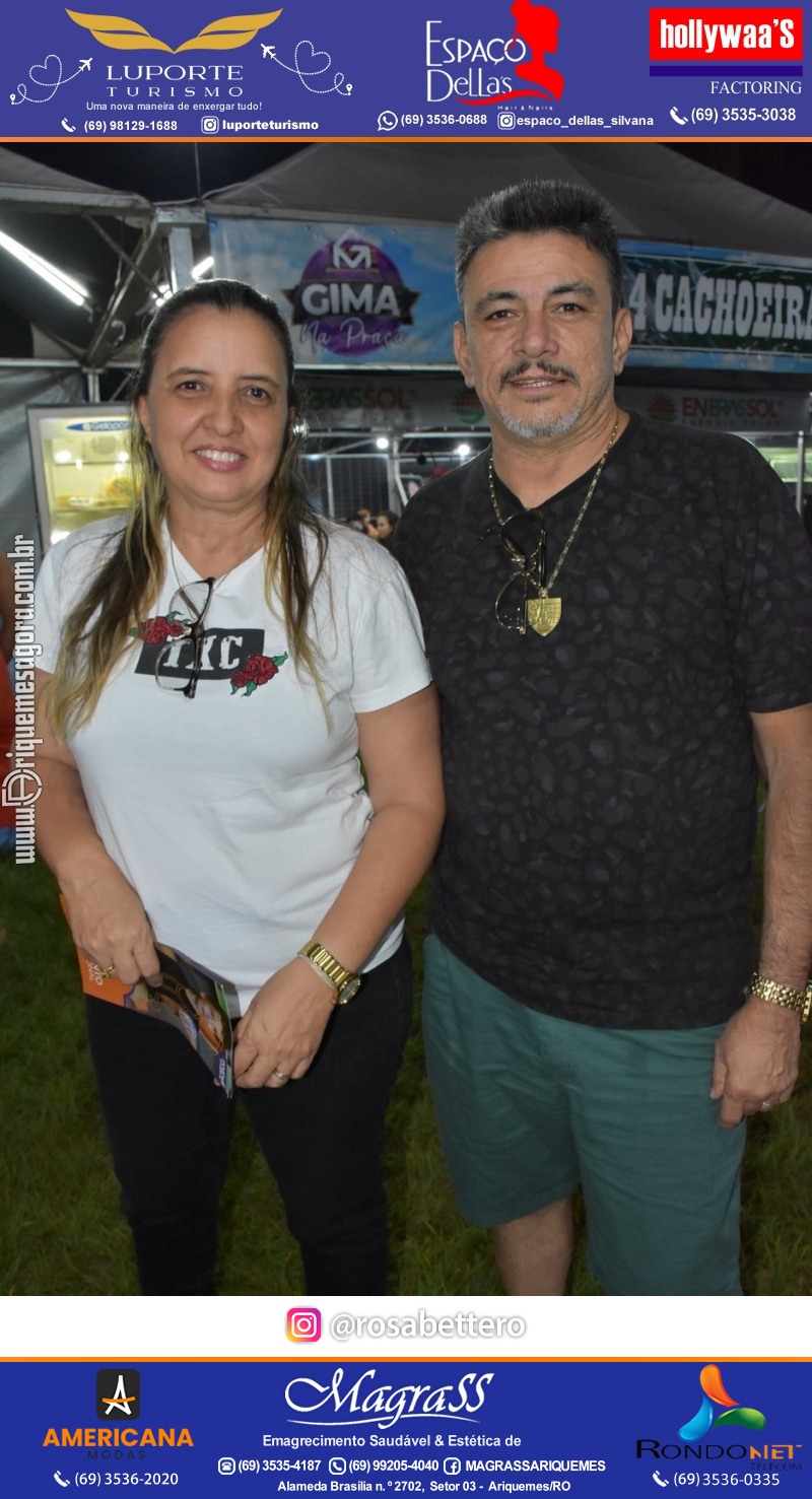 Edição 2025-Abertura GIMA NA PRAÇA DIA e NOITE Evento Social, Cultural e Comercial “GRUPO GILBERTO MIRANDA” Ariquemes-RO