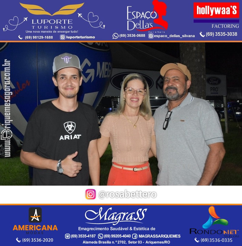Edição 2025-Abertura GIMA NA PRAÇA DIA e NOITE Evento Social, Cultural e Comercial “GRUPO GILBERTO MIRANDA” Ariquemes-RO