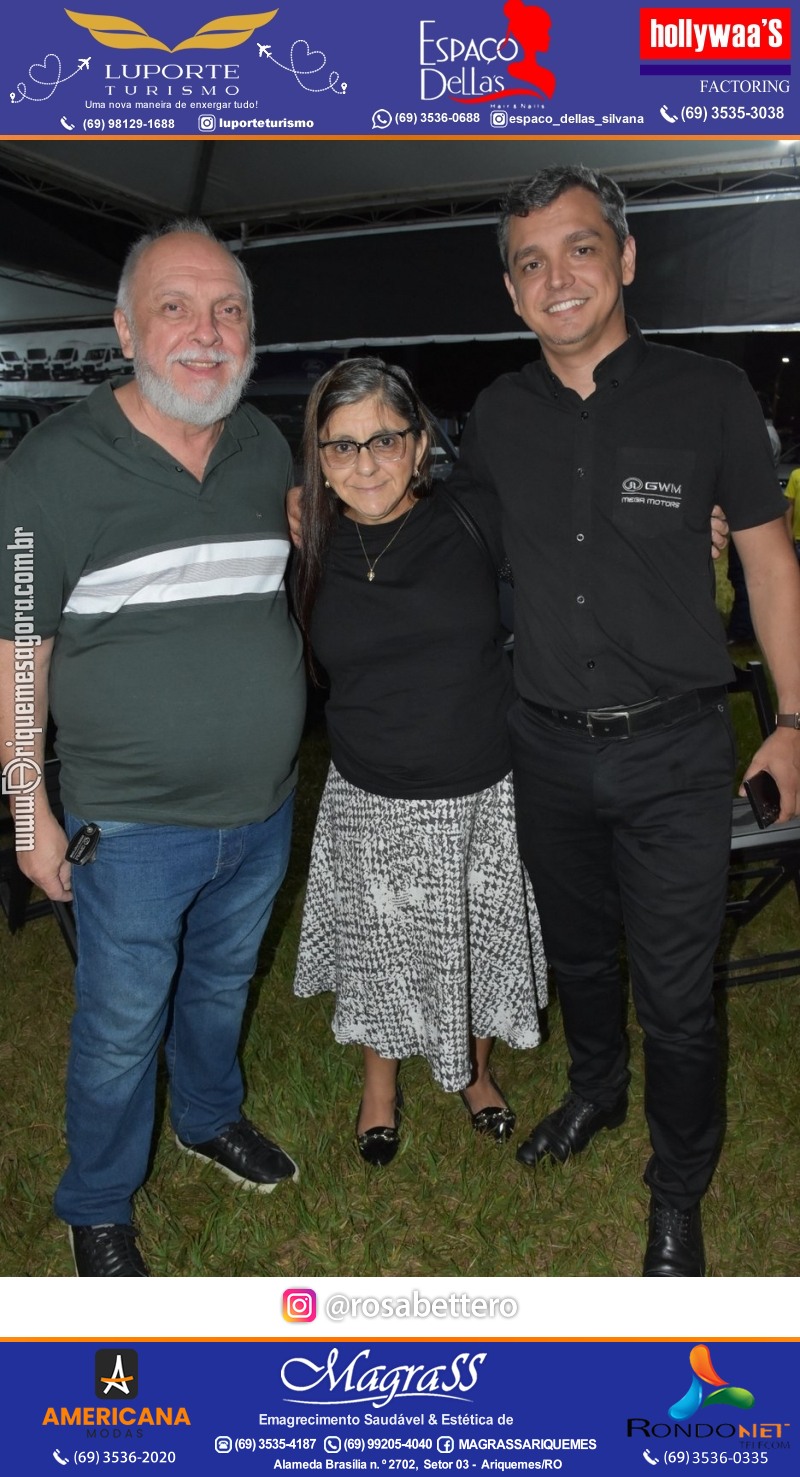 Edição 2025-Abertura GIMA NA PRAÇA DIA e NOITE Evento Social, Cultural e Comercial “GRUPO GILBERTO MIRANDA” Ariquemes-RO