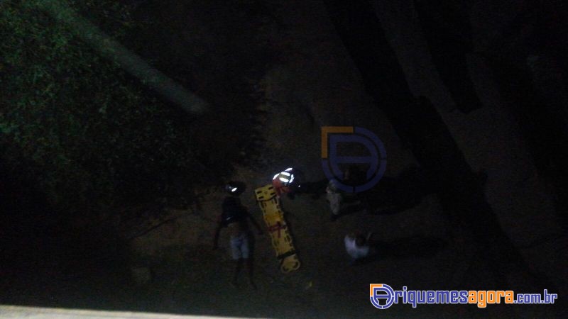 Motociclista morre após cair de cima da Ponte Rio Canaã de Ariquemes