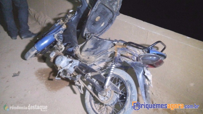 Motociclista morre após cair de cima da Ponte Rio Canaã de Ariquemes