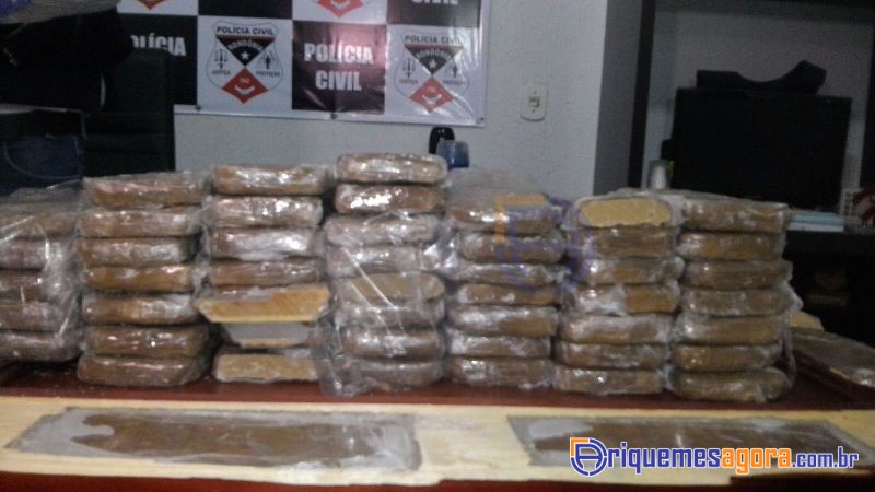 Polícia apreende portas 'recheadas' com pasta base de cocaína em Ariquemes