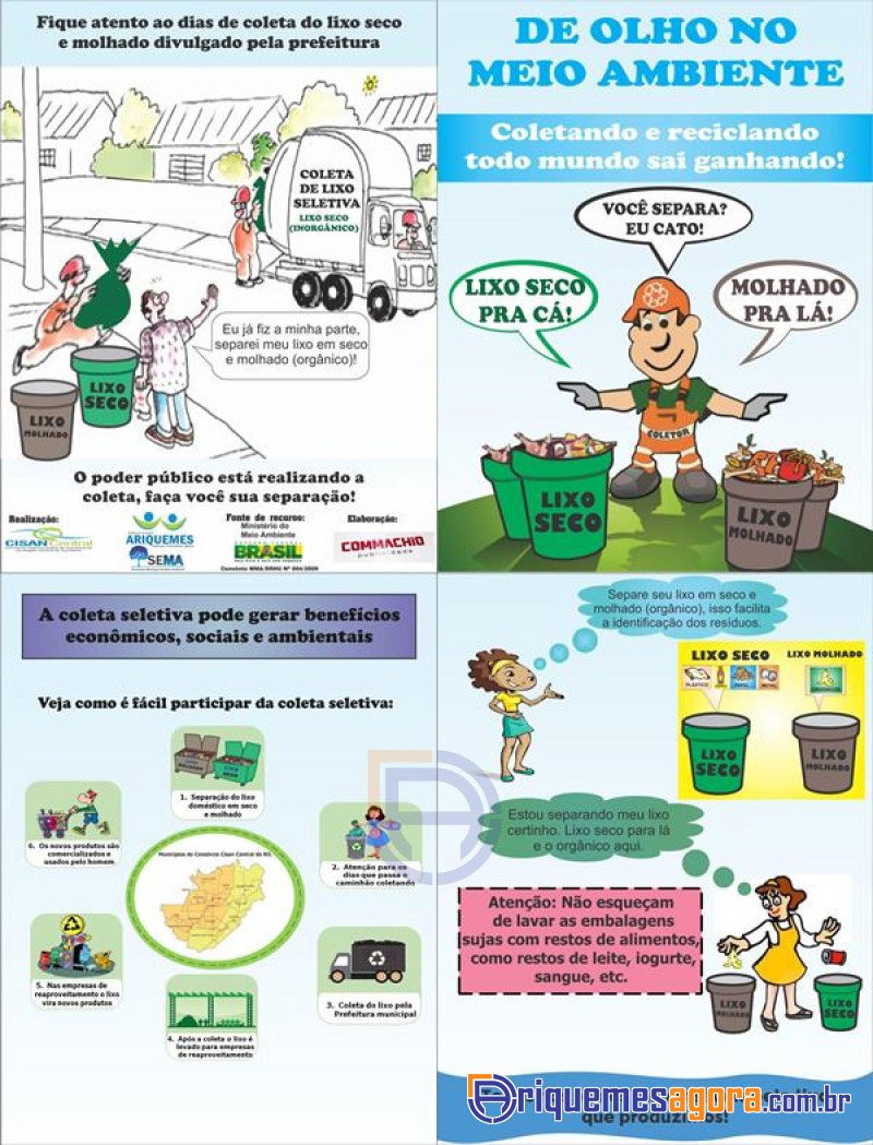 Prefeitura intensifica Coleta Seletiva de Lixo na cidade
