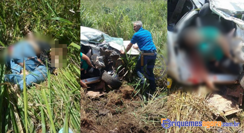 ATUALIZADA - Acidente grave mata esposa e filha do Ex-Secretário do Meio ambiente de Cacoal