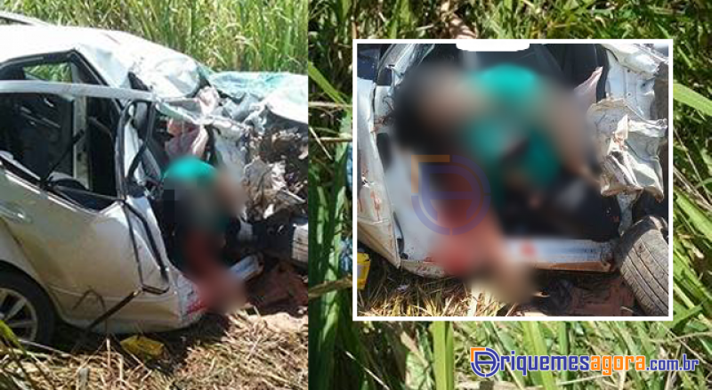ATUALIZADA - Acidente grave mata esposa e filha do Ex-Secretário do Meio ambiente de Cacoal