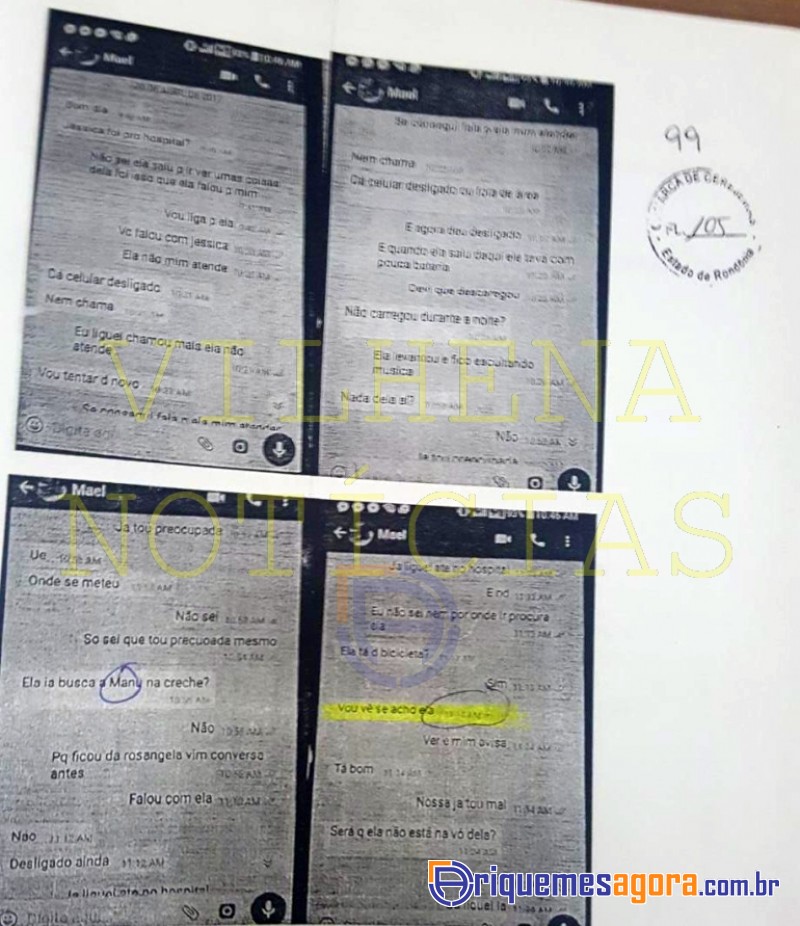 REVIRAVOLTA NO CASO JÉSSICA: Imagens de câmeras e depoimentos podem complicar situação de Diego