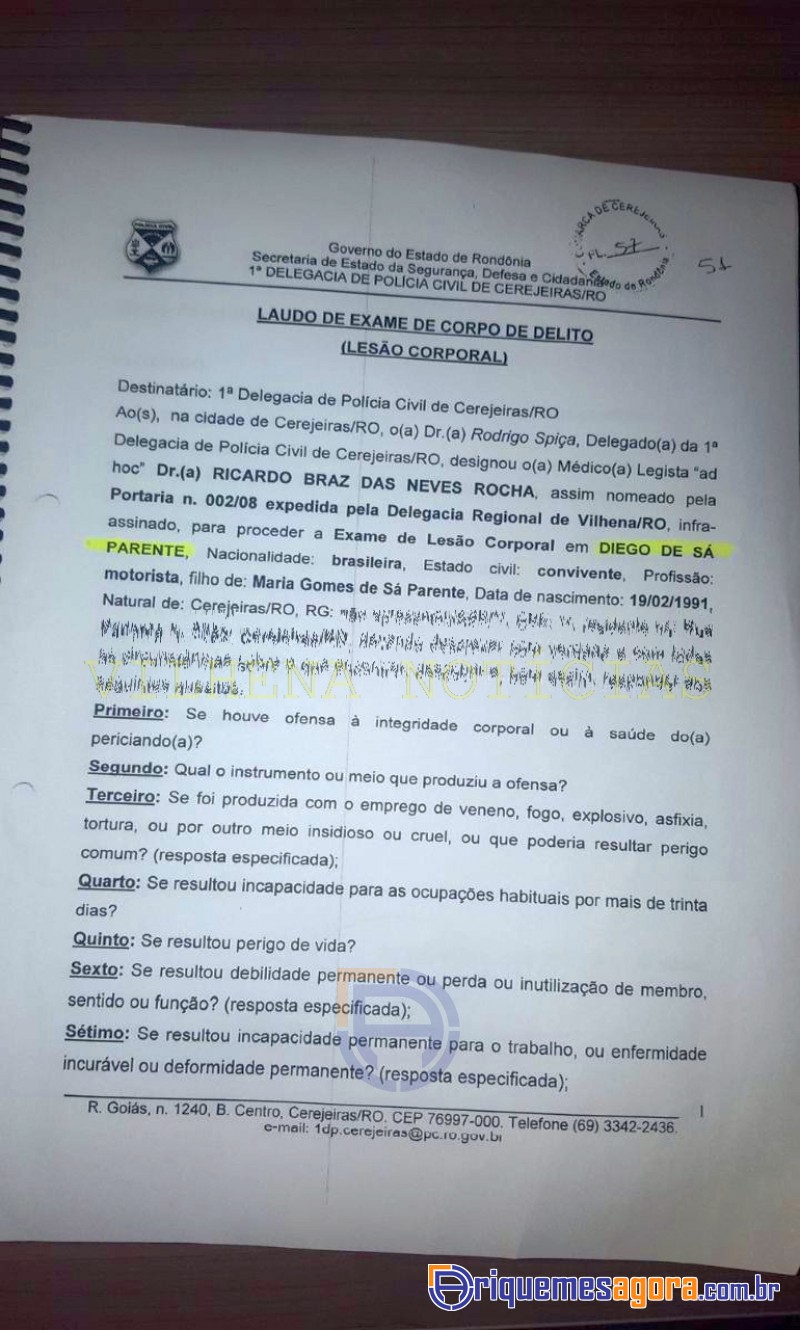 REVIRAVOLTA NO CASO JÉSSICA: Imagens de câmeras e depoimentos podem complicar situação de Diego