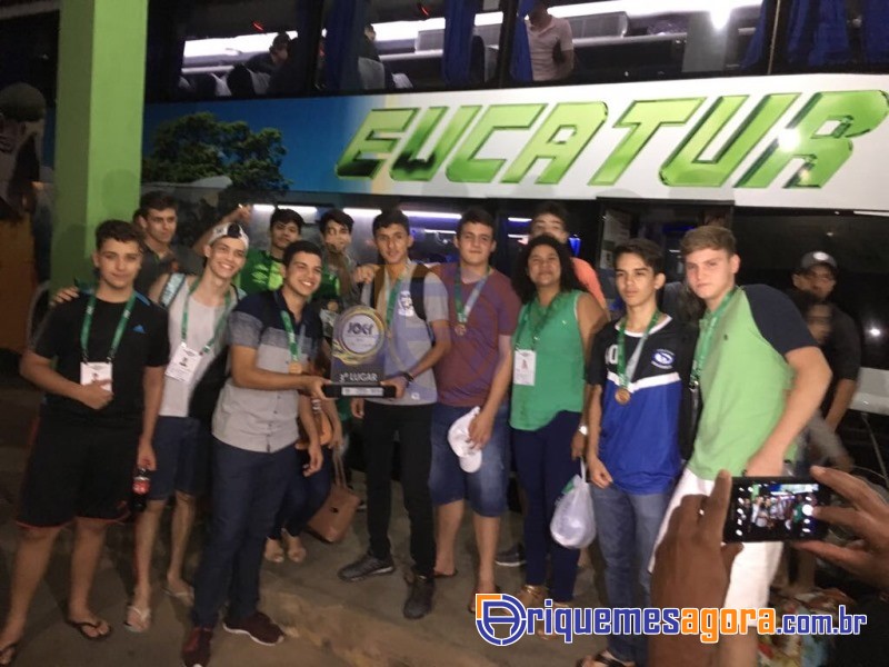 Alunos do Colégio Dinâmico de Ariquemes Conquistaram o 3º lugar no Handebol Juvenil - JOER