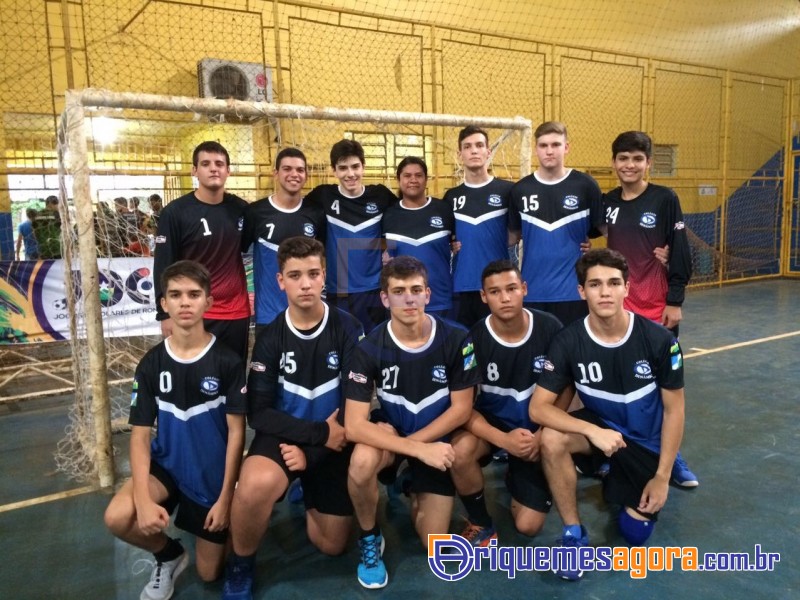 Alunos do Colégio Dinâmico de Ariquemes Conquistaram o 3º lugar no Handebol Juvenil - JOER