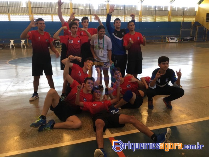 Alunos do Colégio Dinâmico de Ariquemes Conquistaram o 3º lugar no Handebol Juvenil - JOER