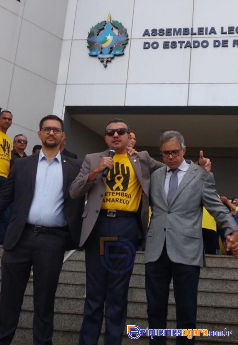 Deputado Geraldo da Rondônia lança campanha de divulgação e conscientização sobre o combate ao suicí