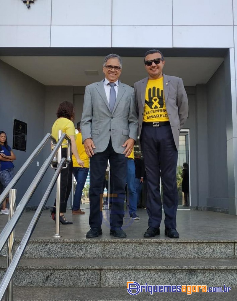 Deputado Geraldo da Rondônia lança campanha de divulgação e conscientização sobre o combate ao suicí