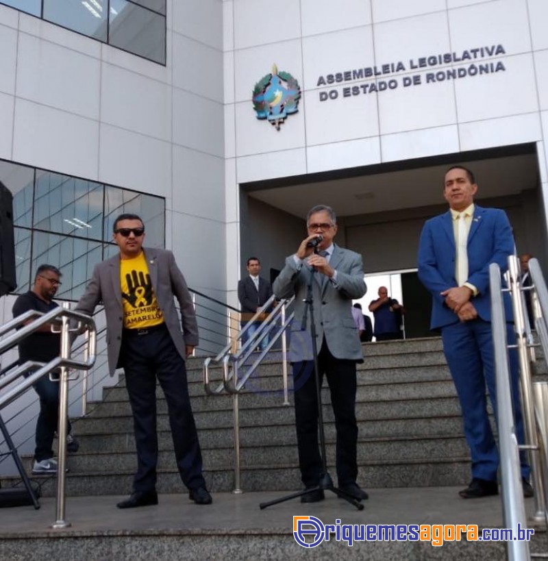 Deputado Geraldo da Rondônia lança campanha de divulgação e conscientização sobre o combate ao suicí