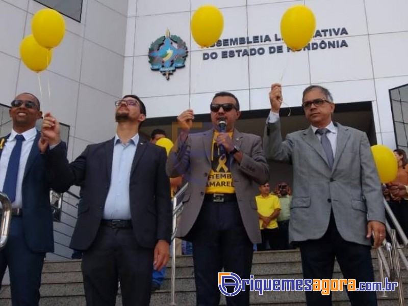 Deputado Geraldo da Rondônia lança campanha de divulgação e conscientização sobre o combate ao suicí