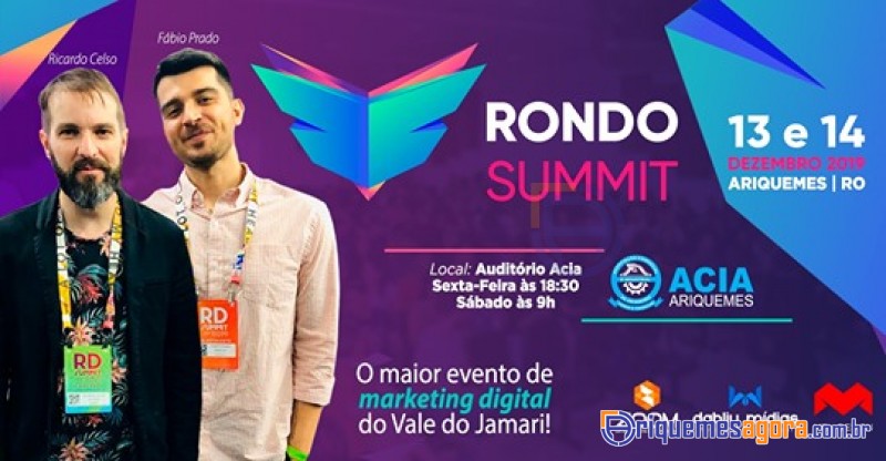 Rondo Summit - O maior evento de MARKETING DIGITAL do Vale do Jamari!