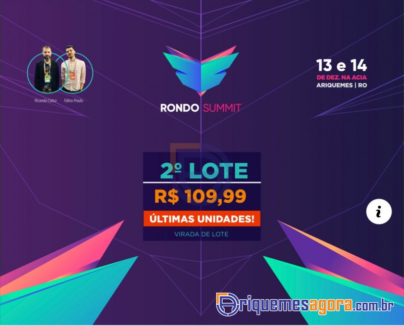 Rondo Summit - O maior evento de MARKETING DIGITAL do Vale do Jamari!