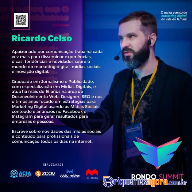 Rondo Summit - O maior evento de MARKETING DIGITAL do Vale do Jamari!