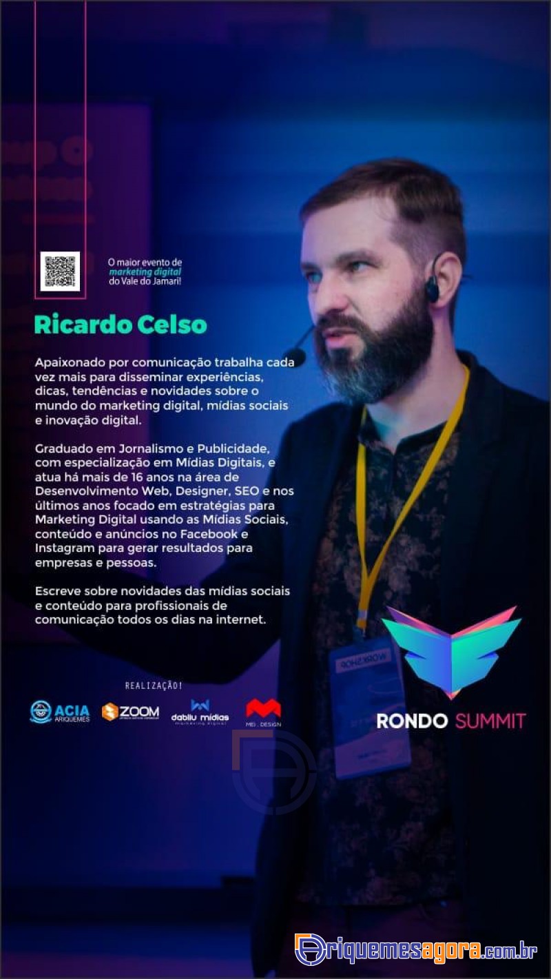 Rondo Summit - O maior evento de MARKETING DIGITAL do Vale do Jamari!