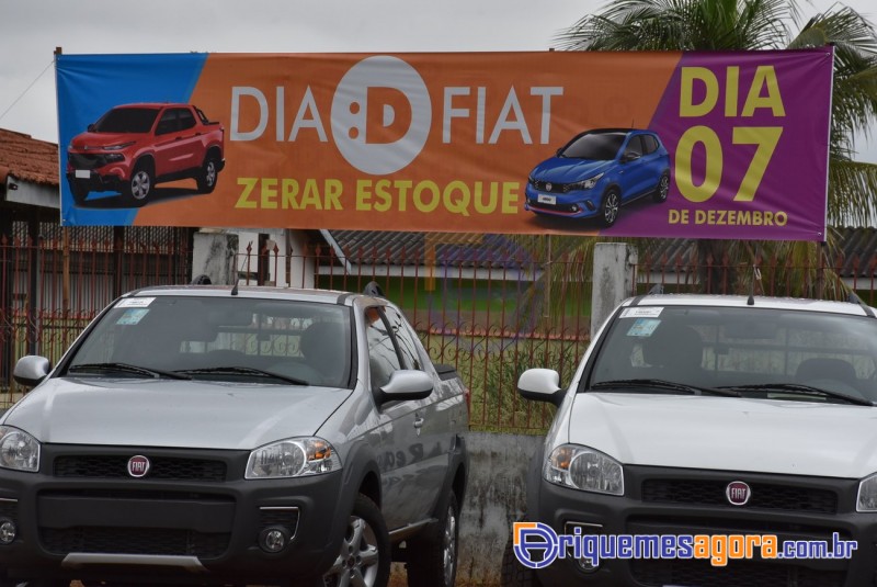 DIA “D” da FIAT - O melhor dia do ano para comprar um FIAT na GIMA em Ariquemes