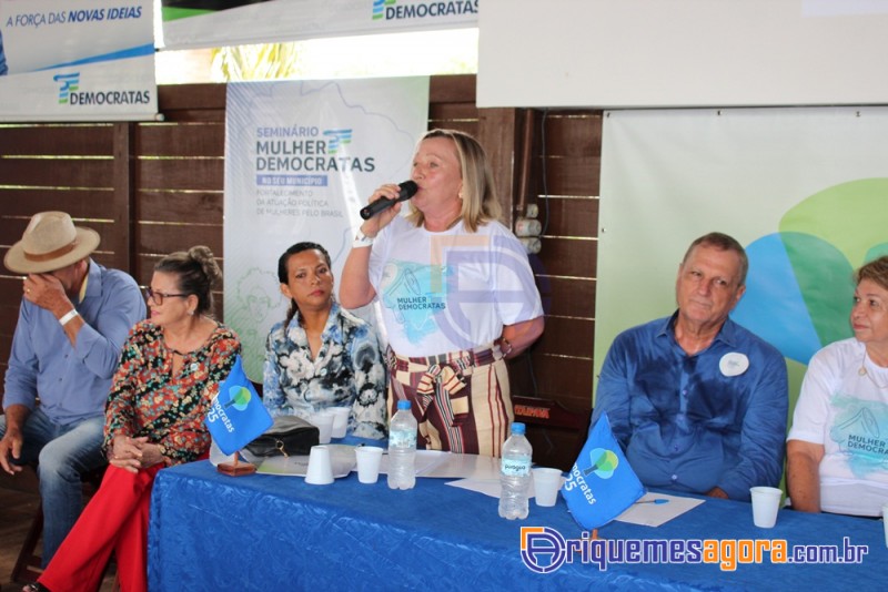 Democratas Mulher realiza encontro marcante e fortalece partido em Ariquemes