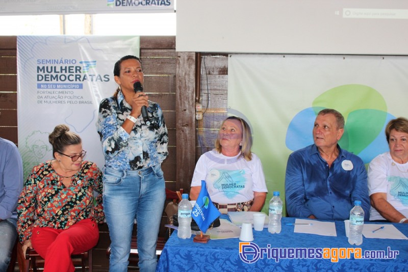 Democratas Mulher realiza encontro marcante e fortalece partido em Ariquemes