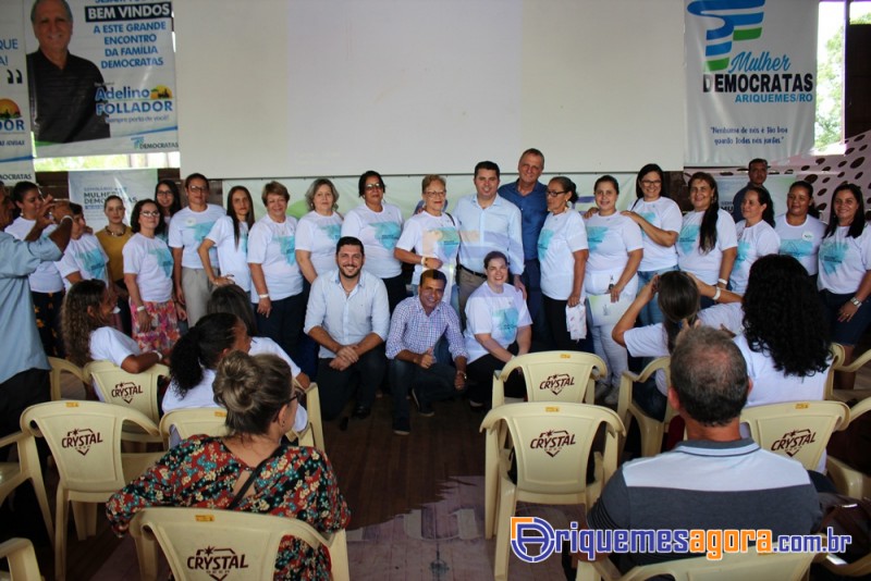 Democratas Mulher realiza encontro marcante e fortalece partido em Ariquemes