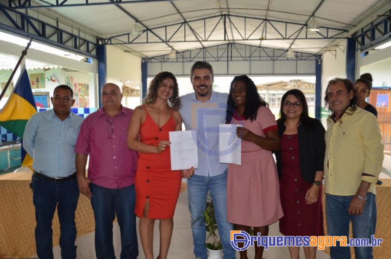Prefeitura empossa os diretores das 26 escolas municipais de Ariquemes