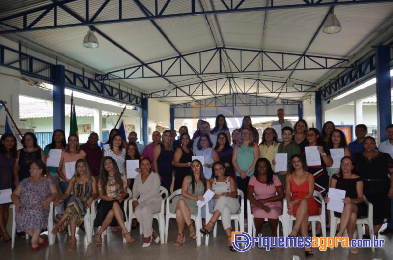 Prefeitura empossa os diretores das 26 escolas municipais de Ariquemes