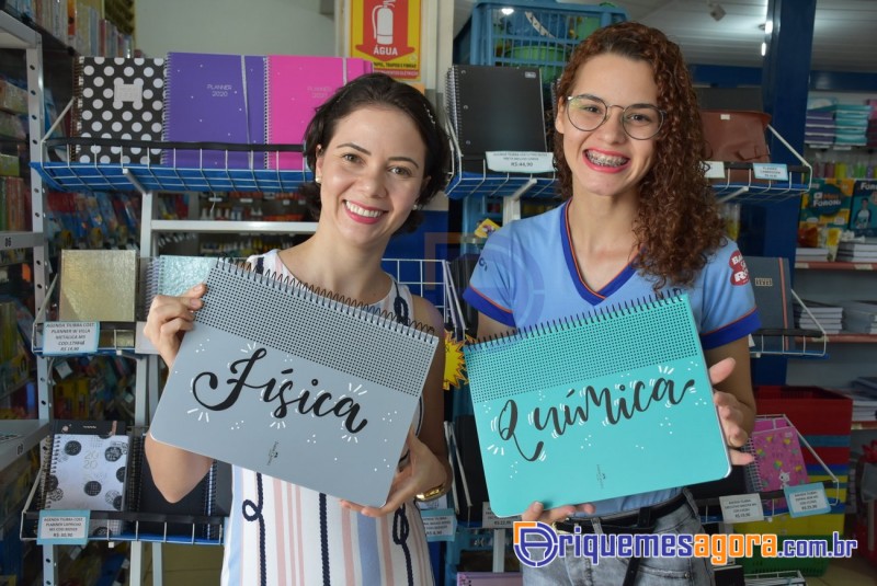 Faroni Dist. e Papelaria lança o “CADERNO INTELIGENTE” em Ariquemes, Continua amanhã dia 16-FOTOS