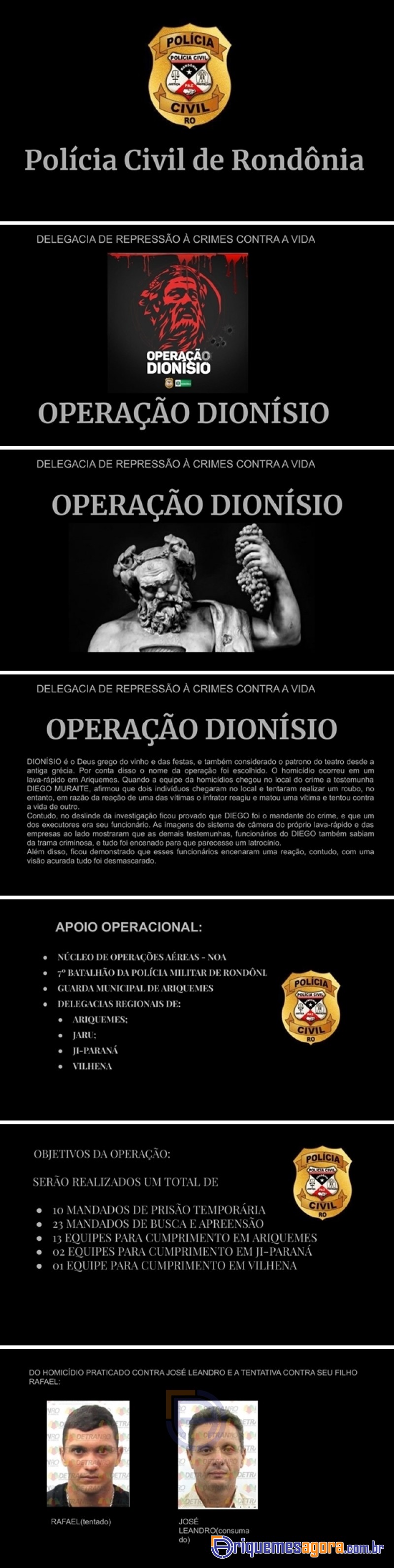 Polícia desmonta farsa 'teatral' para esconder assassinato em lava-rápido de Ariquemes