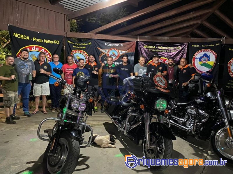 Na noite de ontem, em Ariquemes, foi fundado o Clube Bodes do Asfalto de Ariquemes