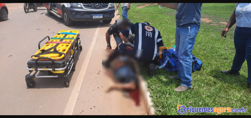 Vítima de acidente grave na Capitão Sílvio veio à óbito logo após ser socorrido