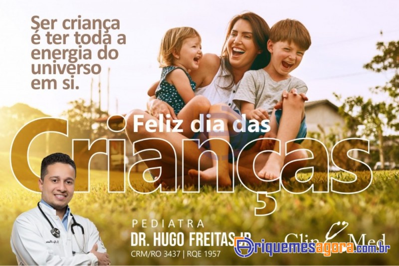 Atendimento com o Pediatra Dr. Hugo Freitas de Ariquemes e atende na ClinMed em Jaru