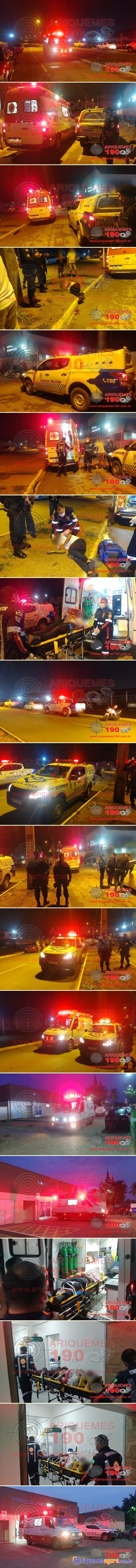 Jovem de 17 anos é espancado na Avenida Machadinho em  Ariquemes