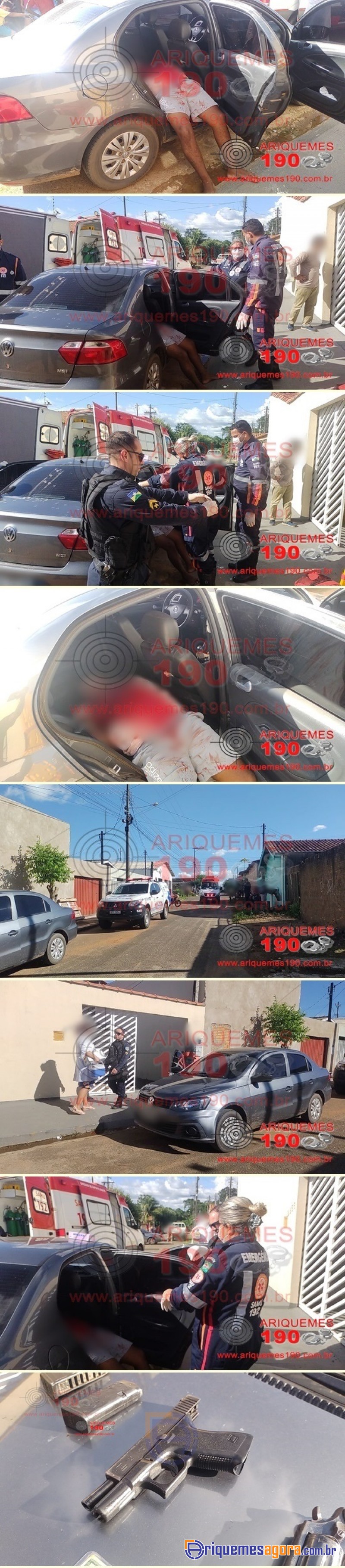 Elemento morre ao trocar tiros com Polícia Civil de Ariquemes e do Amazonas no Apoio Social