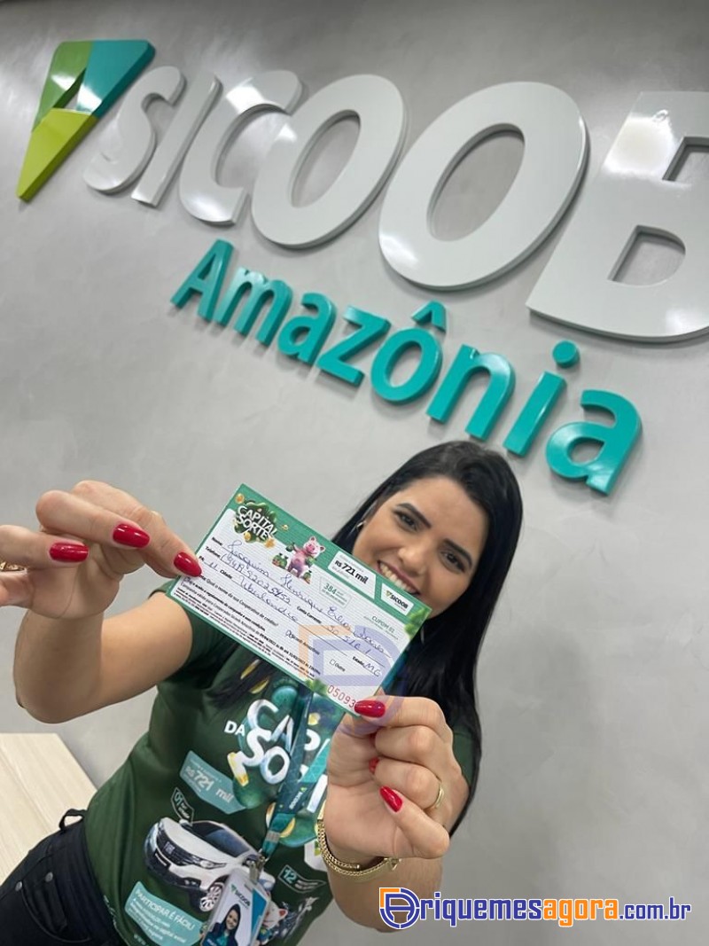Sicoob Amazônia realiza o primeiro sorteio do Capital da Sorte