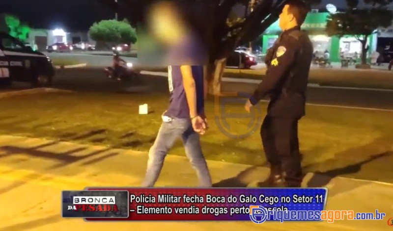PM fecha boca do Galo Cego em Ariquemes - Avó suspeita de ajudar neto no tráfico – Vídeo