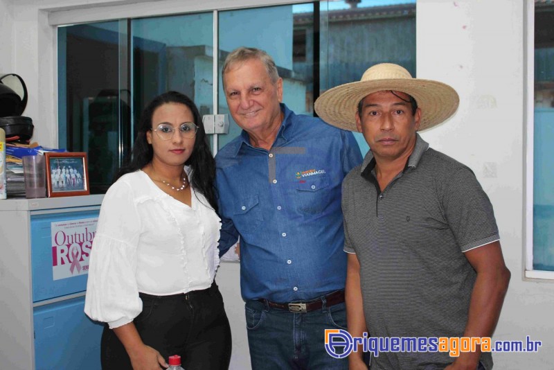 Deputado Adelino Follador cumpre agenda em Nova União