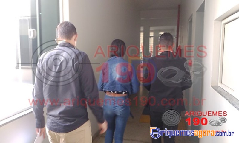 Suspeita de executar mulher na Prainha do Mutirão com 5 facadas se apresenta na UNISP em Ariquemes