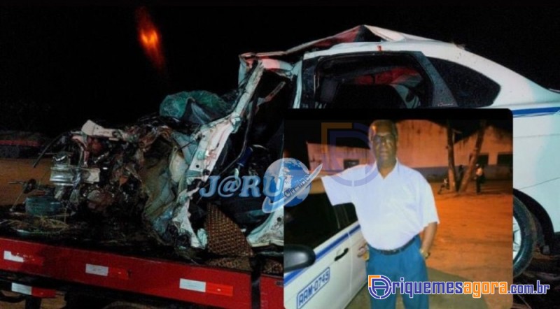 Imprudência de caminhoneira ocasionou grave acidente na Br 364 com morte de três pessoas em um táxi