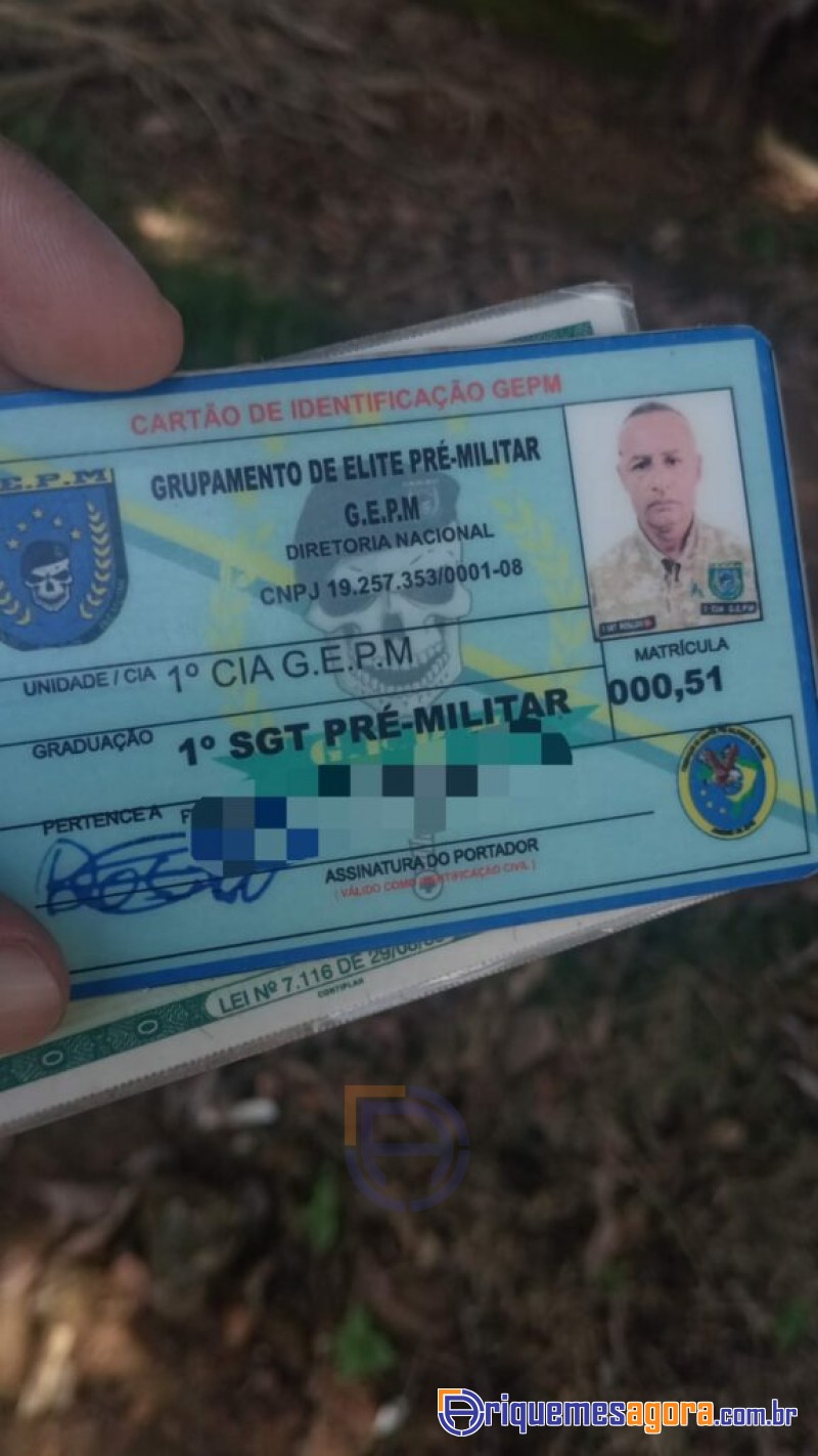 Homem trajando farda da PM se passando por Sgt é preso após se apresentar no Batalhão em Ariquemes