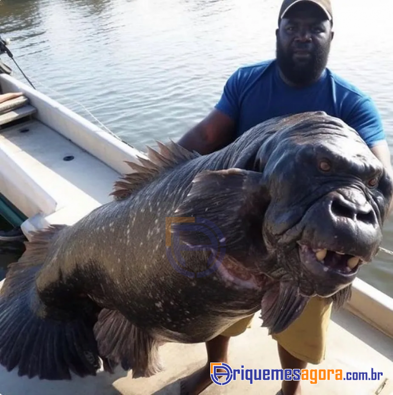 'Peixe-gorila' é real? Imagem viral intriga internautas