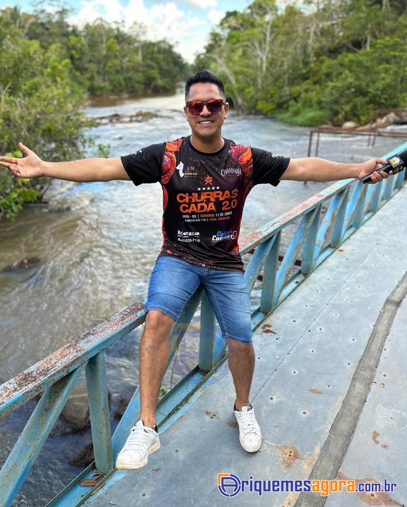 Wando Teixeira de Ariquemes faz apresentação bem humorada do município de Jaru viraliza na Rede