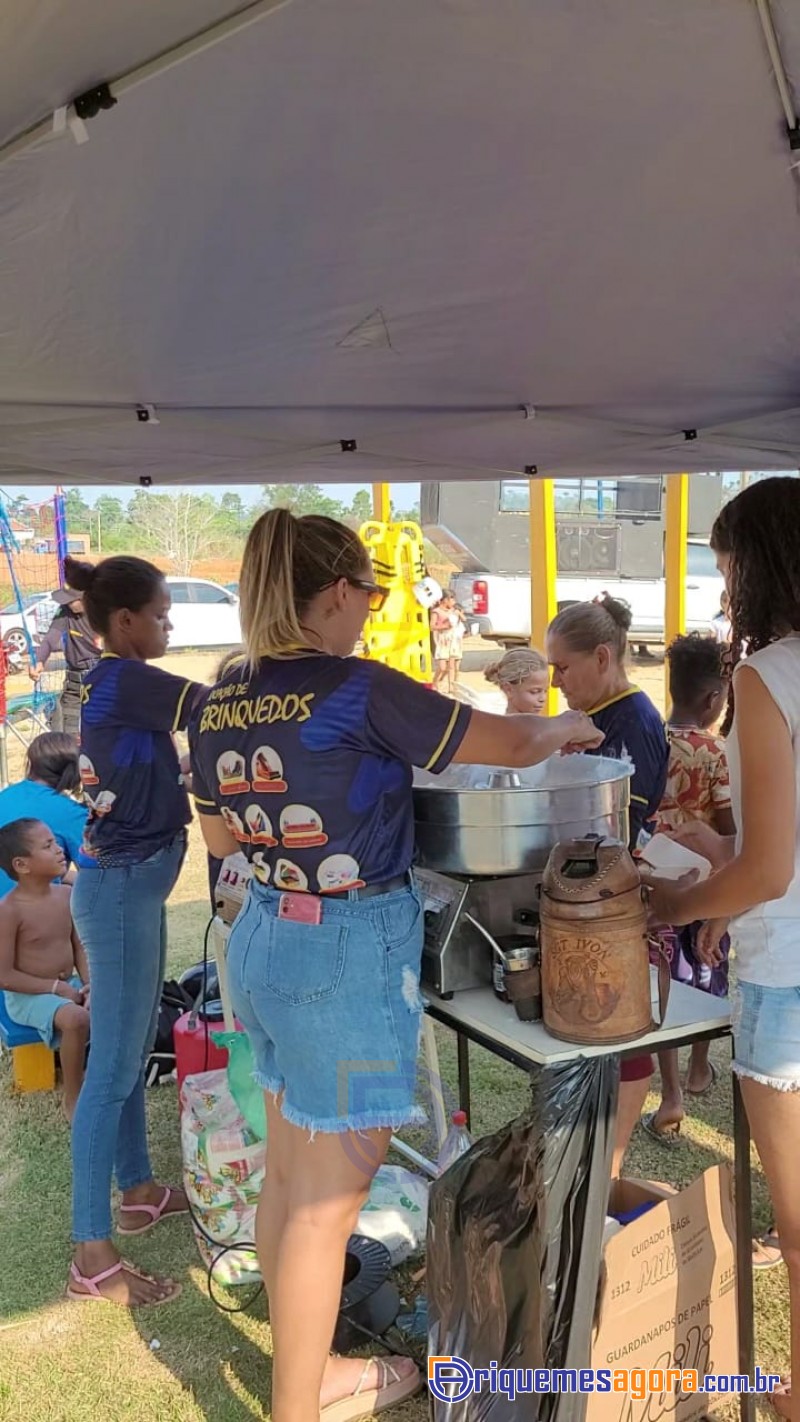 Prefeitura de Ariquemes realiza projeto "Lazer na Comunidade" na Praça do Bairro Zona Sul