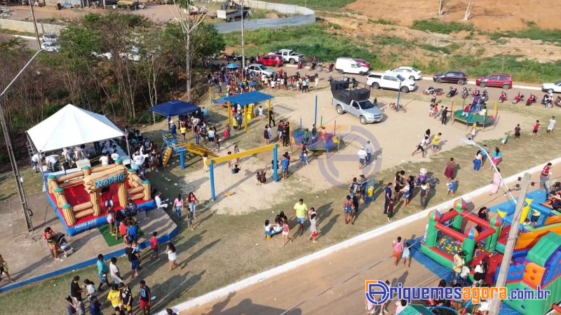 Prefeitura de Ariquemes realiza projeto "Lazer na Comunidade" na Praça do Bairro Zona Sul